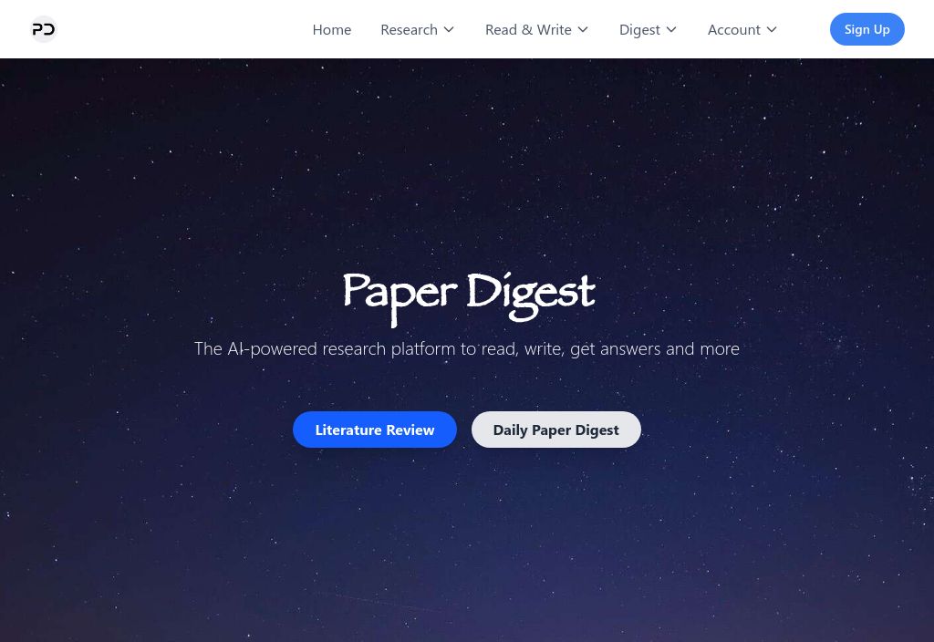 Paper Digest